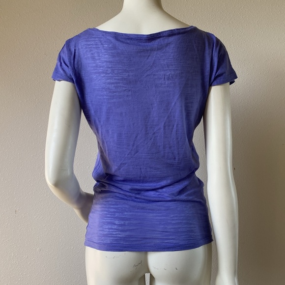 Billabong Purple Graphic burnout Tee - Picture 4 of 6